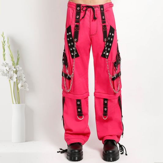 Gothic Fashion DarkStreet Pant Bondage Men Pant Alternative Punk Rock Transformer Trouser Baggy Pants - Alternative Gothic Dark Wear | Embrace Dark Aesthetic Men & Women Gothic Clothing